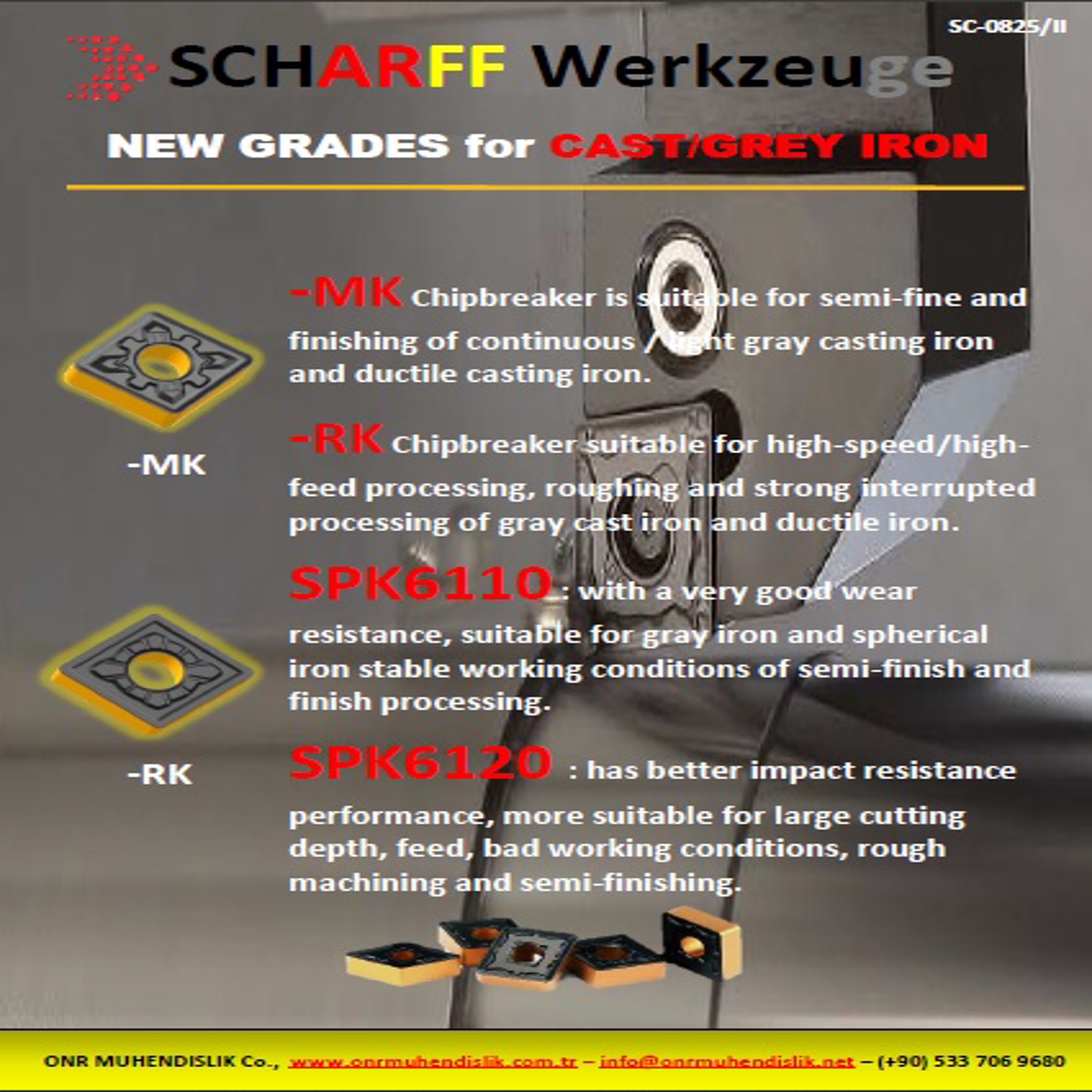 SCHARFF High-Tech Cast Turning Flyer